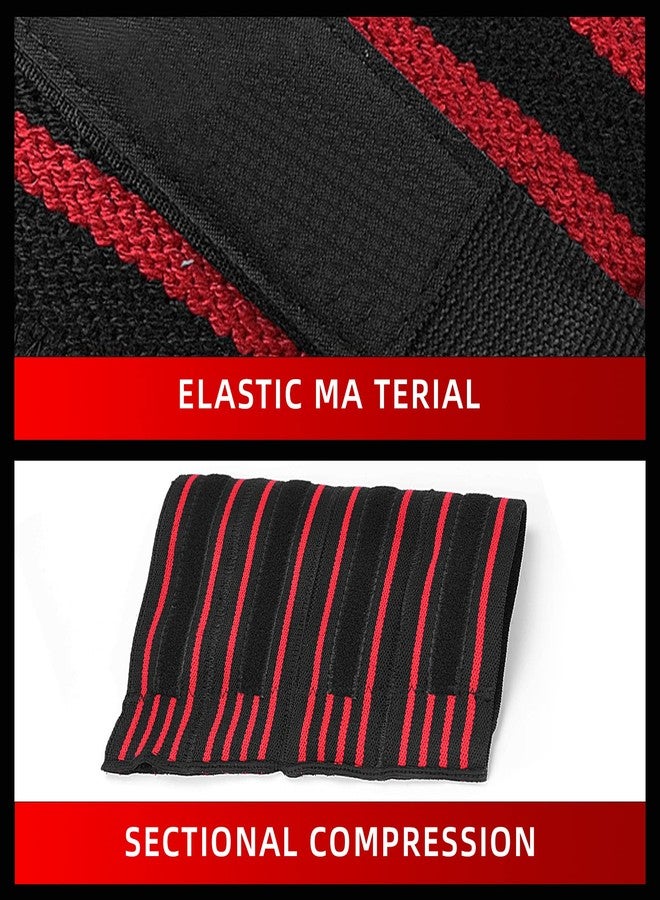 M MANUEKLEAR MANUEKLEAR Elbow Sleeves for Weightlifting, Adjustable Elbow Wraps for Weightlifting, Supportive Elbw Straps Brace for Lifting Weight Bodybuilding Powerlifting - Image 3