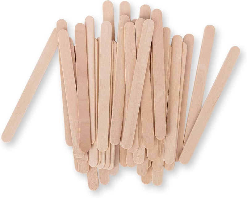 Darice 2000 Pcs Popsicle Stick, 4.5" Natural Wood Craft Sticks Supplies, Ice-Cream Stick Pop, Ages 3+ - Image 5