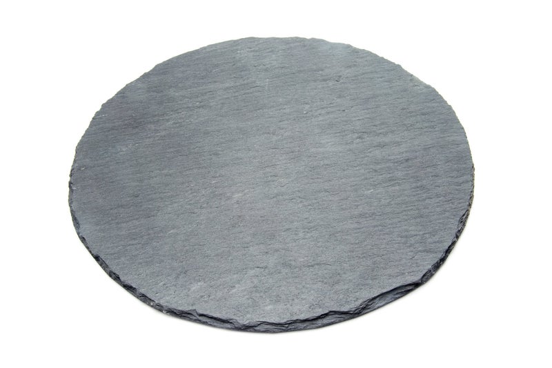 Fox Run 3808 Slate Cheese Board, Round Gray, 12 x 12 x 0.25 inches - Image 2