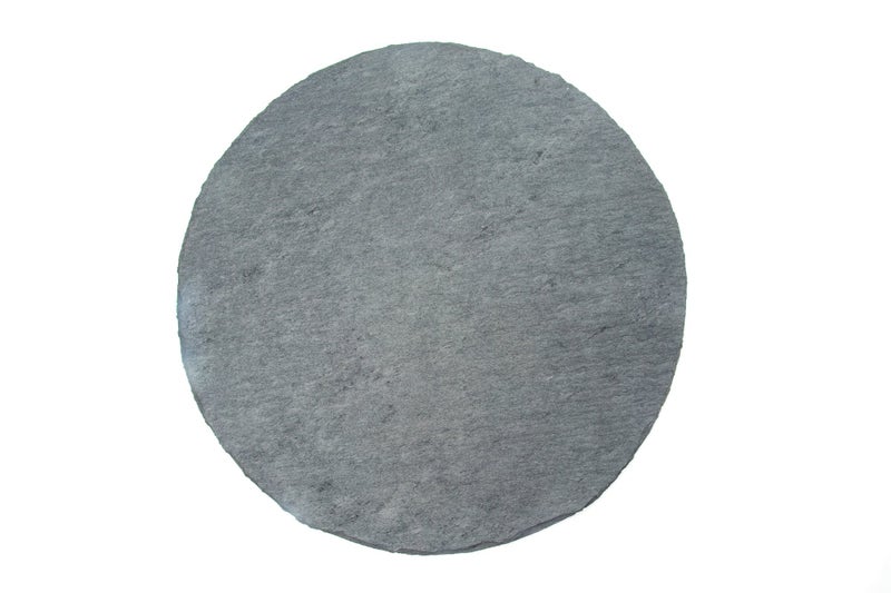Fox Run 3808 Slate Cheese Board, Round Gray, 12 x 12 x 0.25 inches - Image 3