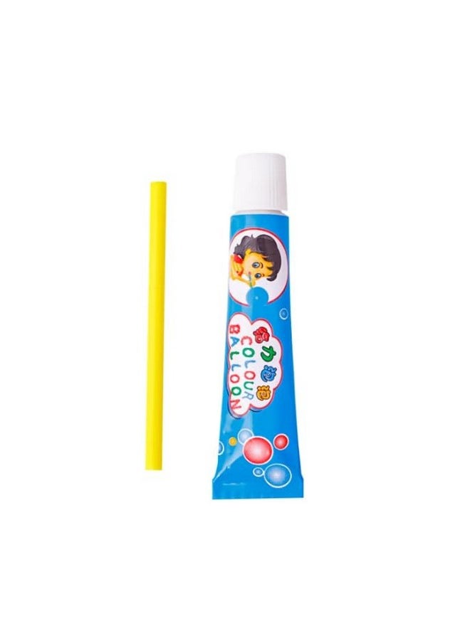 DD RETAILS DD Retails Magic Bubble Making Glue || Colorful Plastic Bubble Blowing Toy || Bubbles DIY Crafting Outdoor Toy for Kids (Multicolor) (Pack of 4) (Bubble Glue)  - Image 1