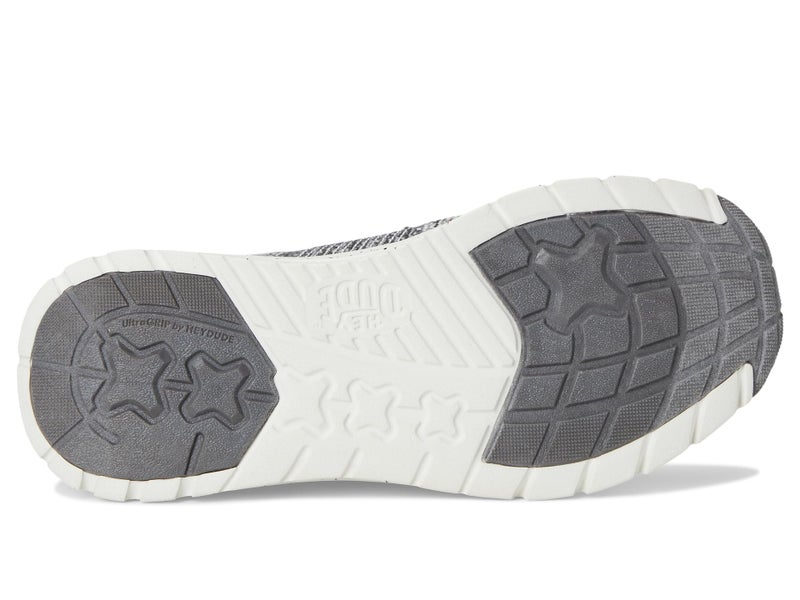 HEYDUDE Women's Sirocco Multi Knit Black/Multi 12 Medium - Image 3