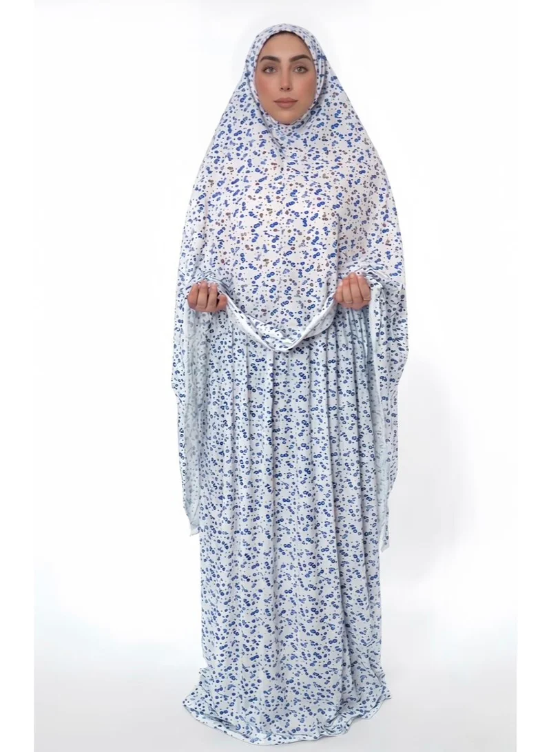 Two pieces islamic prayer robe dress set