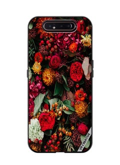 VR CREATIVE Protective Case Cover For Samsung Galaxy A80 Colourful Flower Design Multicolour  - Image 1