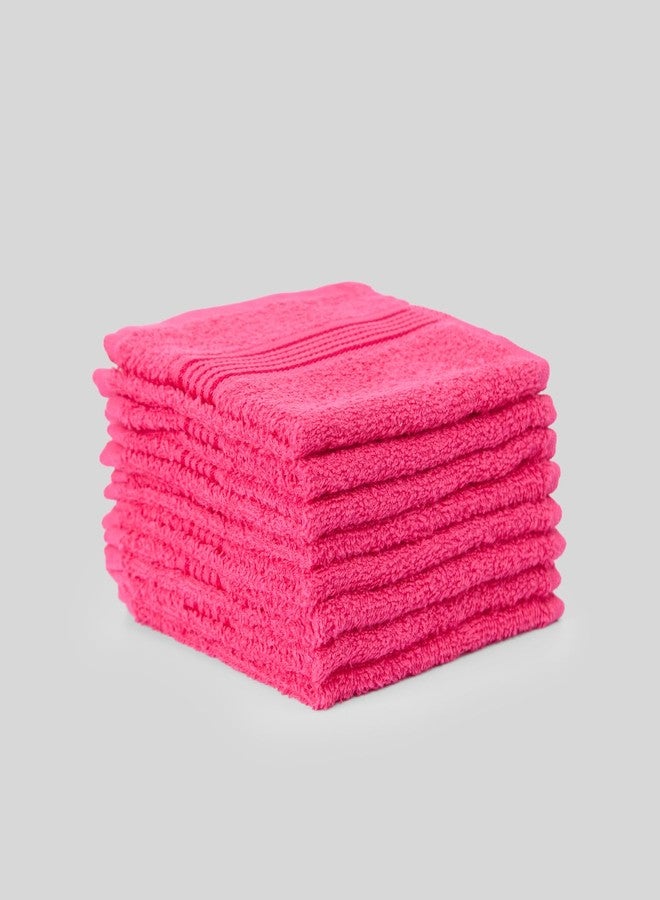 KOPA by Bianca 400 GSM 100% Cotton Soft Terry Towel l 8pc Face Towel l Baby Towel l Face Towel for Women l D`Ross l Peach - Image 2