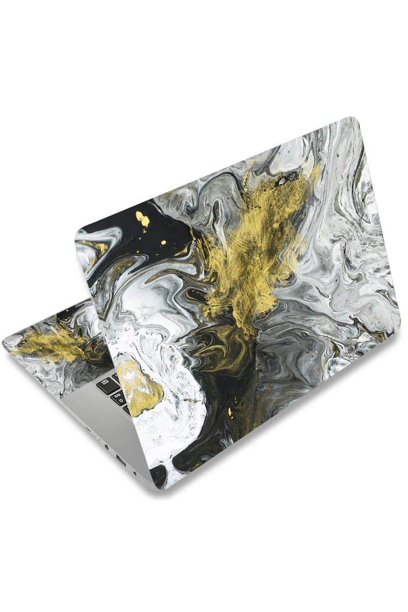 ICOLOR ALAYRA Laptop Skin Sticker Decal,12" 13" 13.3" 14" 15" 15.4" 15.6 inch Laptop Vinyl Skin Sticker Cover Art Decal Protector Notebook PC - Image 1