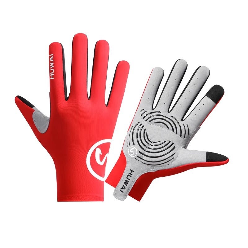 Sports Gloves With Air Cushion Anti Slip Wear Resistant Protection For Fitness Cycling And Outdoor Activities - Image 2