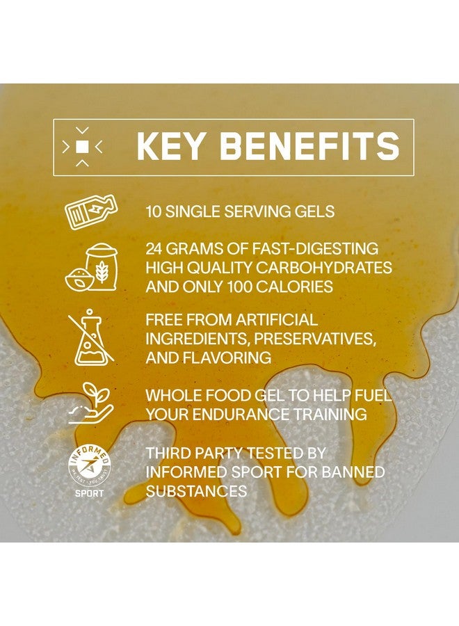 BARE PERFORMANCE NUTRITION, BPN Go Gel Endurance Gel, Vegan + Gluten Free Running Gel with 24g of Carbohydrates & 100 Calories per Gel Pack, 10 Single-Serving Gel Packs, Apple Cinnamon - Image 4