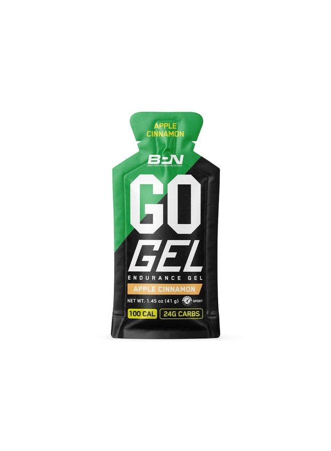 BARE PERFORMANCE NUTRITION, BPN Go Gel Endurance Gel, Vegan + Gluten Free Running Gel with 24g of Carbohydrates & 100 Calories per Gel Pack, 10 Single-Serving Gel Packs, Apple Cinnamon - Image 2