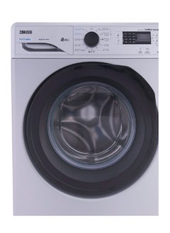 Zanussi 7kg PerlaMax front load washing machine 1200 RPM - Silver, Black door ZWF7240SB5