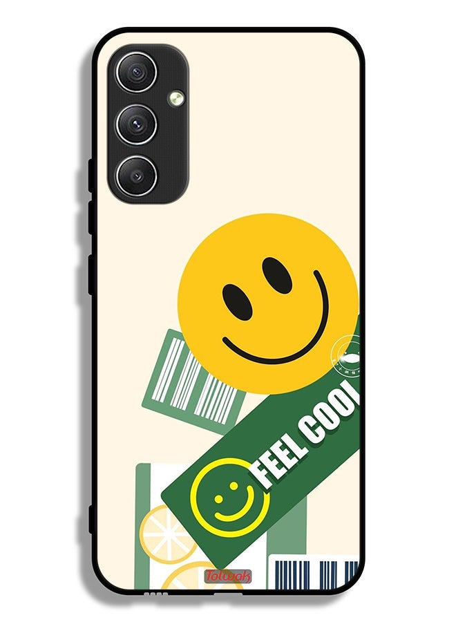Tolwak Samsung Galaxy A34 5G Protective Case Cover Feel Cool Sticker - Image 1