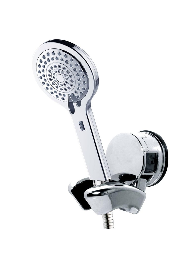 Sweet seven No Punch Shower Wand Holder - Portable Handheld Shower Head Suction Cup Holder - Image 2