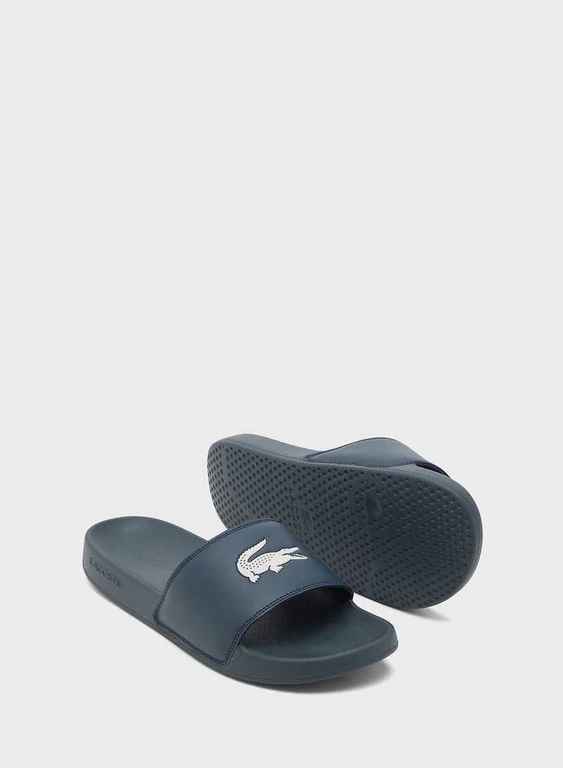 LACOSTE Logo Casual Slides