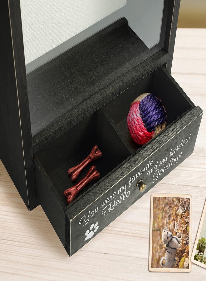 TJMOREE TJ.MOREE Dog Memorial Gifts - You were My Favorite Hello and My Hardest Goodbye Remembrance Picture Frame Shadow Box - Pet Sympathy Gifts for Loss of Dog - Image 5