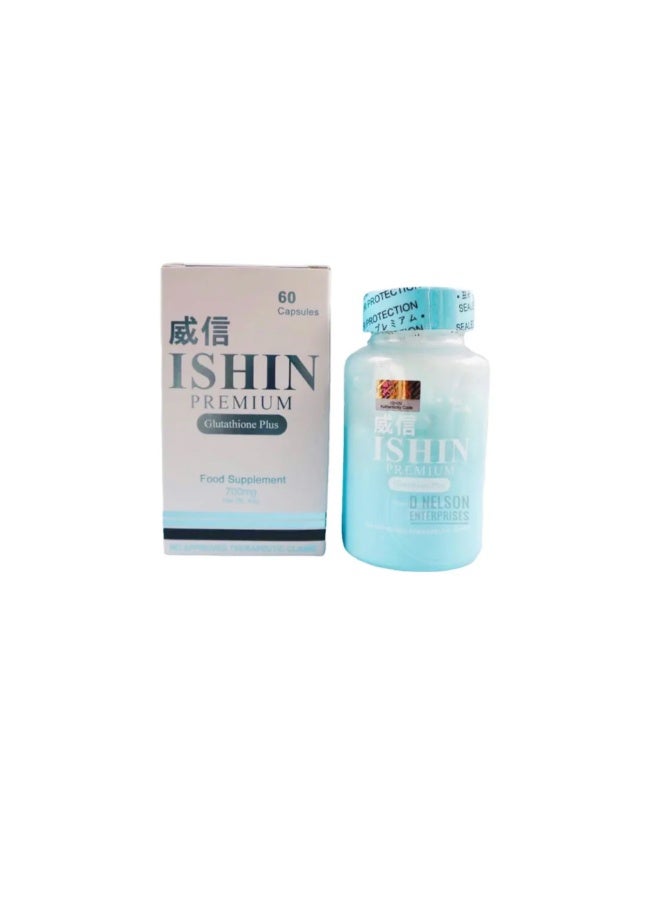 ISHIN Japan Premium White Glutathione Plus 60capsules