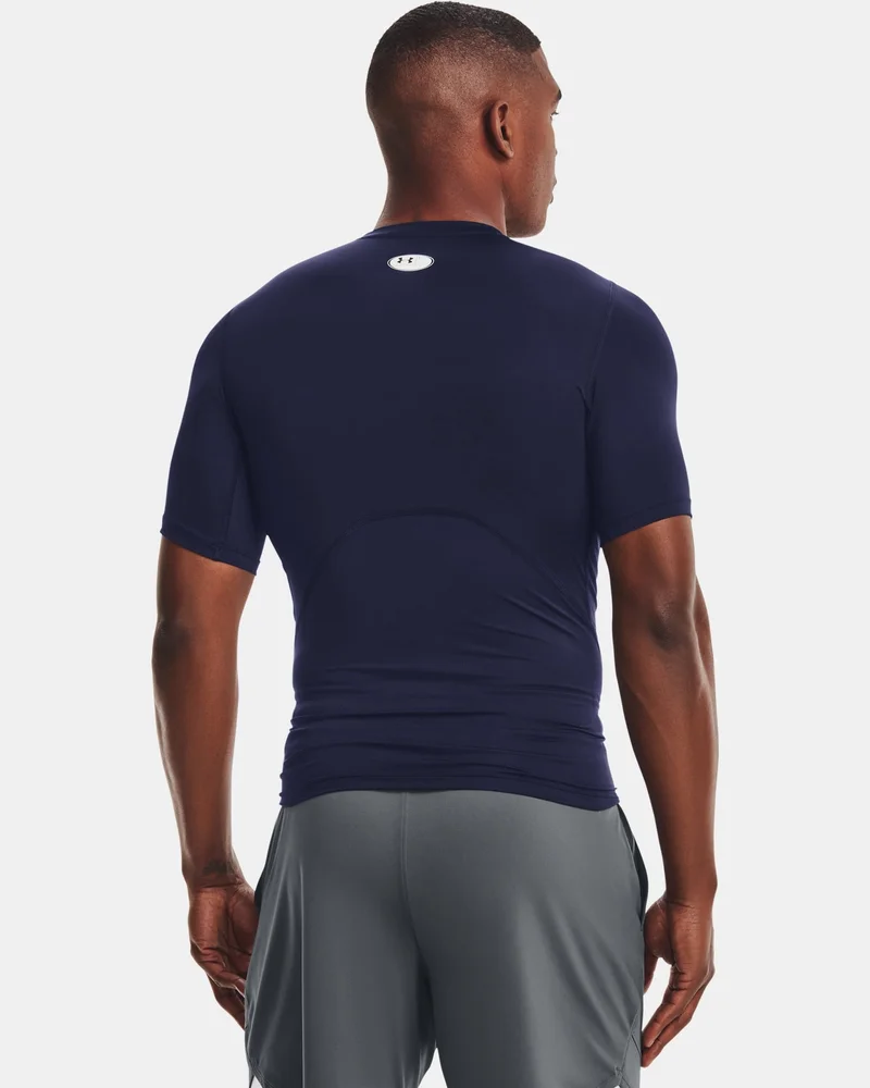 UNDER ARMOUR Blue Men's HeatGear® Armour T-Shirt for Men | Best Price UAE