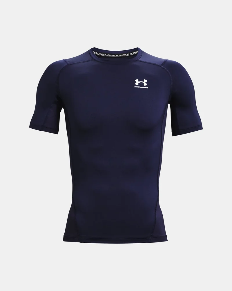 UNDER ARMOUR Blue Men's HeatGear® Armour T-Shirt for Men | Best Price UAE