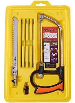 HELLARO HELLARO 9 in 1 Multifunctional Magic bow Saw with 5 Saw Blades Hand Kit Set For Woodworking Tool Corded Electric  - Image 2
