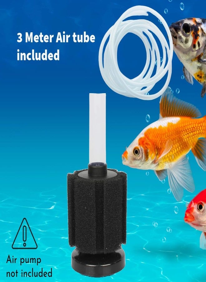 Scroll Store Biochemical Small Sponge Filter for Aquarium | XY-2835 | with 3 Meter Air Tube - Image 4
