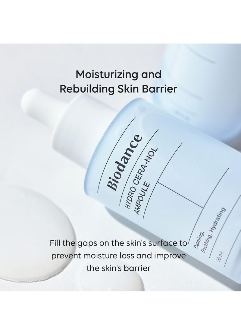 BIODANCE - Hydro Cera-nol Ampoule, Intensive Moisturizing Serum, Deep Hydration & Soothing Ampoule 50ml - Image 1