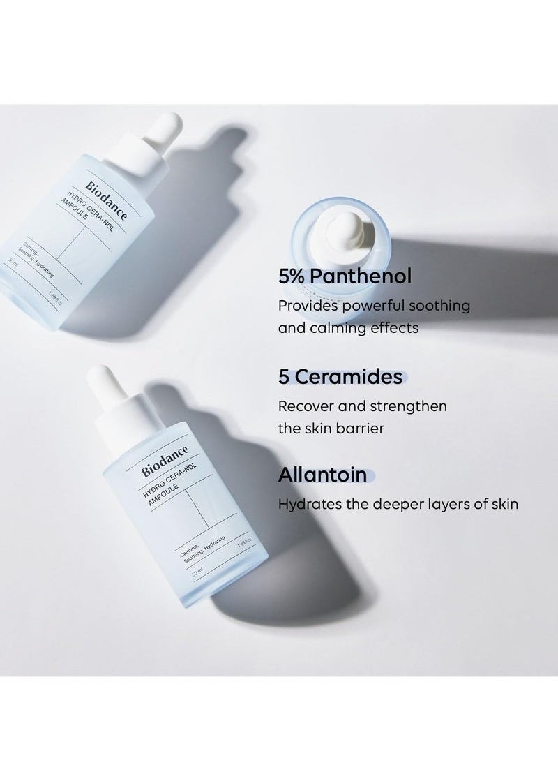 BIODANCE - Hydro Cera-nol Ampoule, Intensive Moisturizing Serum, Deep Hydration & Soothing Ampoule 50ml - Image 1