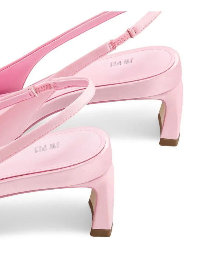 جيه دبليو بي كوينا بمبز slingback بتطريزات زهور