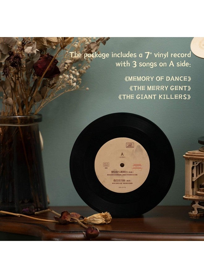 RoWood 3D Wooden Puzzle, Classical Mechanical Model Kit To Build, Best Gift For Teens Adults - Gramophone - Image 3