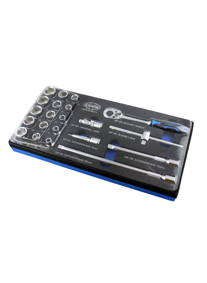 LICOTA 21 Pieces 3 8 Socket Set - Image 1