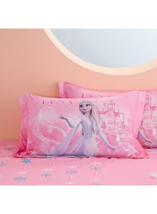 Girl Blanket Cover - Children's 100% Pink Cotton Princess Blanket Cover , Pillow Cover , and Flat Paper 300 Thread Quantity Ideal - Image 3
