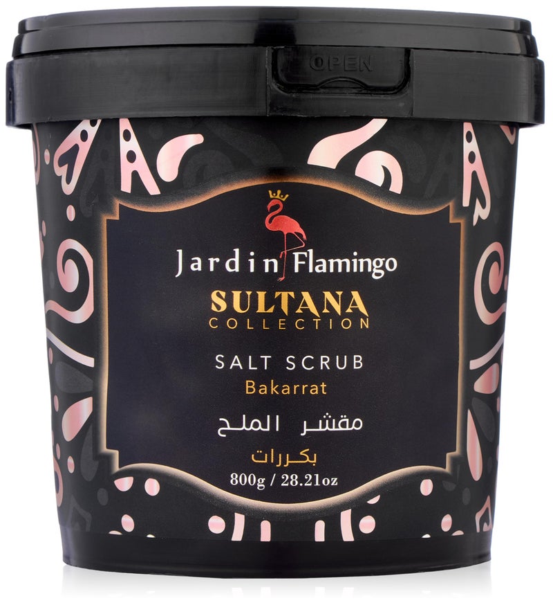 Jardin Flamingo Bakarrat Sultana Salt Scrub 800 g