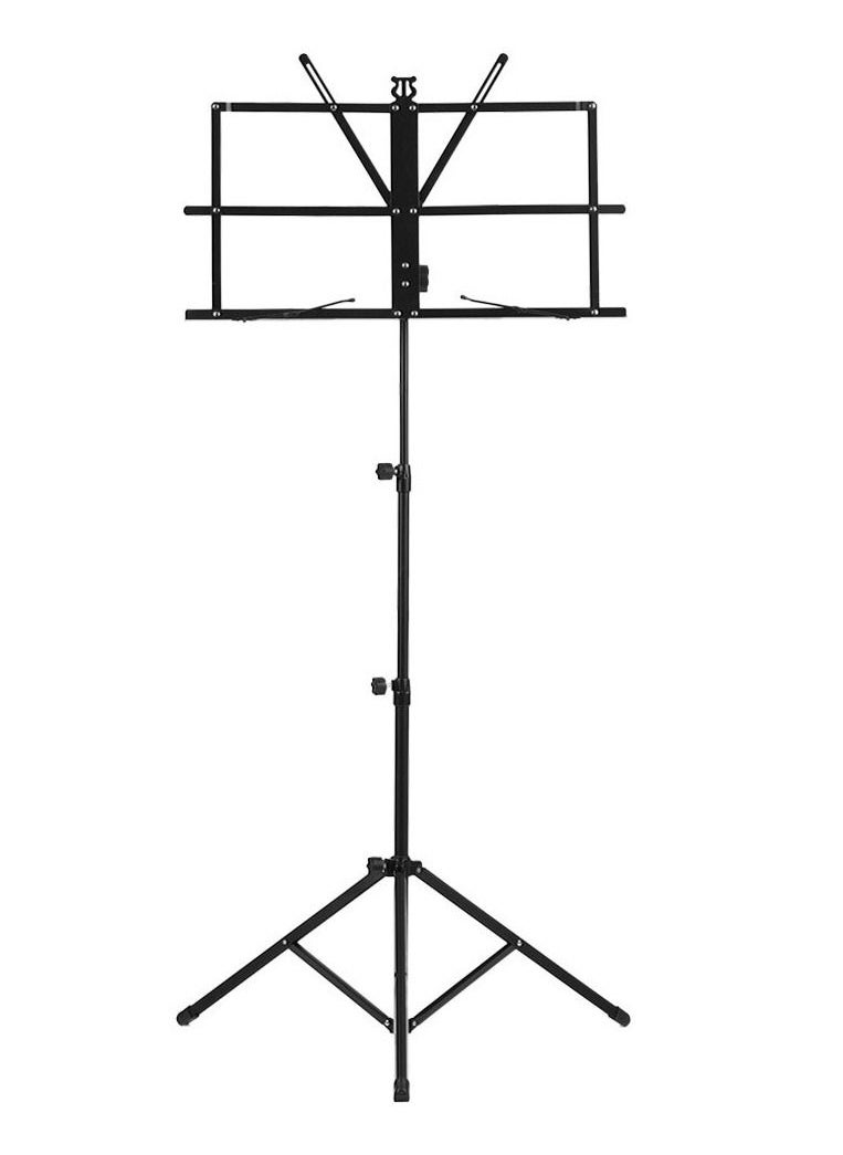 Foldable Sheet Music Tripod Stand Holder Lightweight with Water resistant Carry Bag for Violin Piano Guitar Instrument Performance  - Image 2