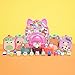 Squish-a-longs Squishalongs 8 Pack 1 MiniSquish with 2 Accessories 1 Ring and a Collectors Guide Collect Trade Play - Image 4