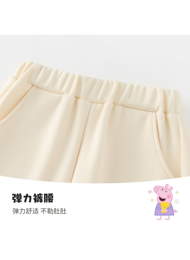 Peppa Pig spring Loose & Slimming Comfortable Wide-leg Pants For Girls - Versatile Casual Long Pants For Toddlers - Image 4