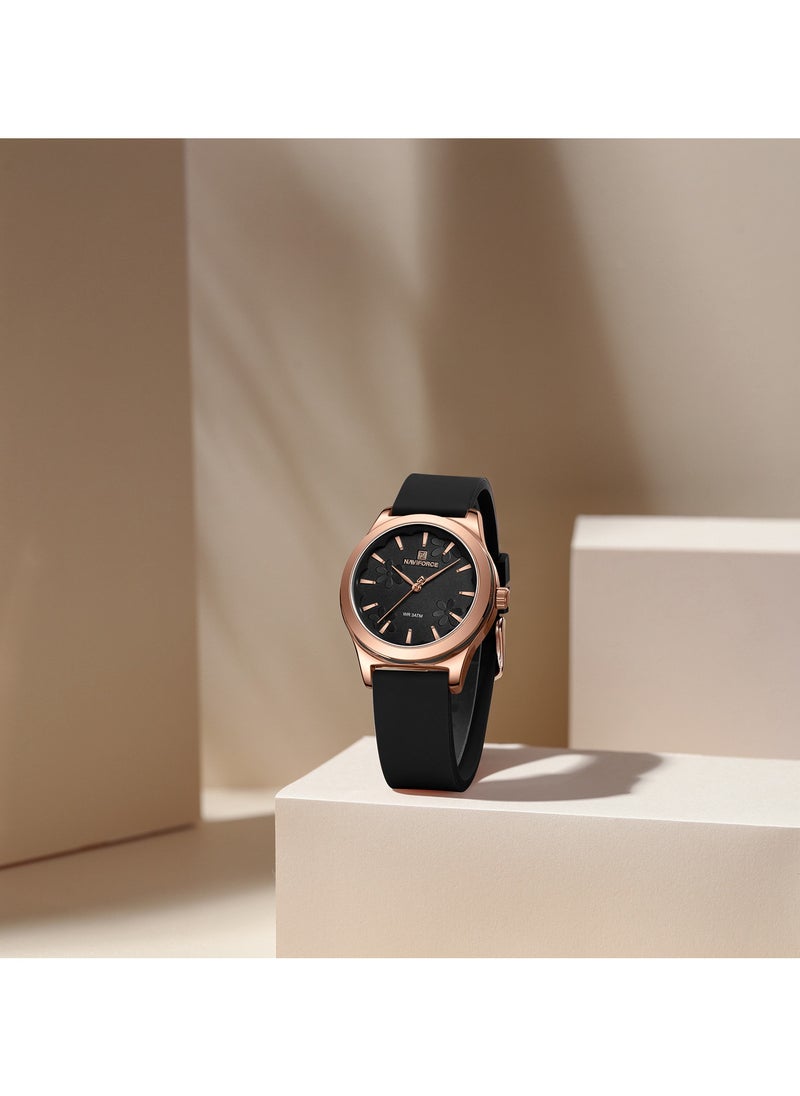 NAVIFORCE - Elegant Analog Watch with Stylish Dial Design Durable Strap Water Resistant Timepiece for Everyday and Formal Wear - Image 1