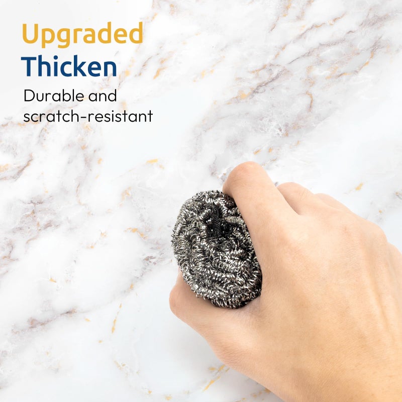 rabbitgoo Marble Contact Paper for Countertops, Self Adhesive Peel and Stick Wallpaper, Removable Kitchen Counter Top Contact Paper for Old Furniture, Gold Matte Granite, 17.5 x 78.7 Inch - Image 5