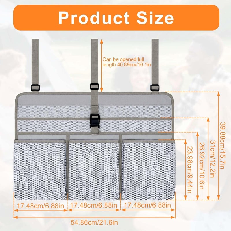 Hagsfire Camping Dish Drying Bag, Collapsible, Portable Mesh Drainer Rack for RV, Travel Trailers & Outdoor Kitchens, Space-Saving, Quick-Dry Organizer for Plates, Cups & Utensils (Gray) - Image 3