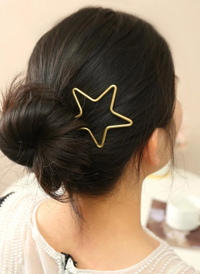 Take Two Star-Shaped Hairstick
