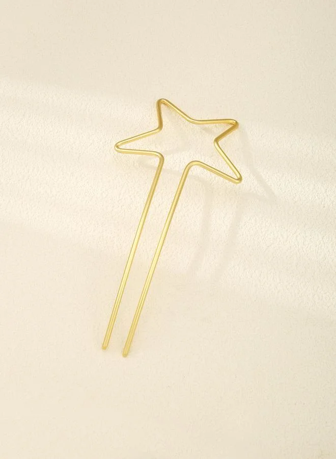 Take Two Star-Shaped Hairstick