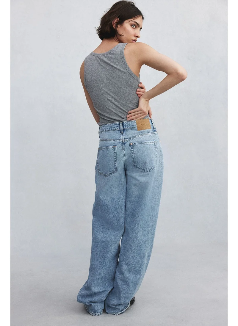 H&M Baggy High Jeans
