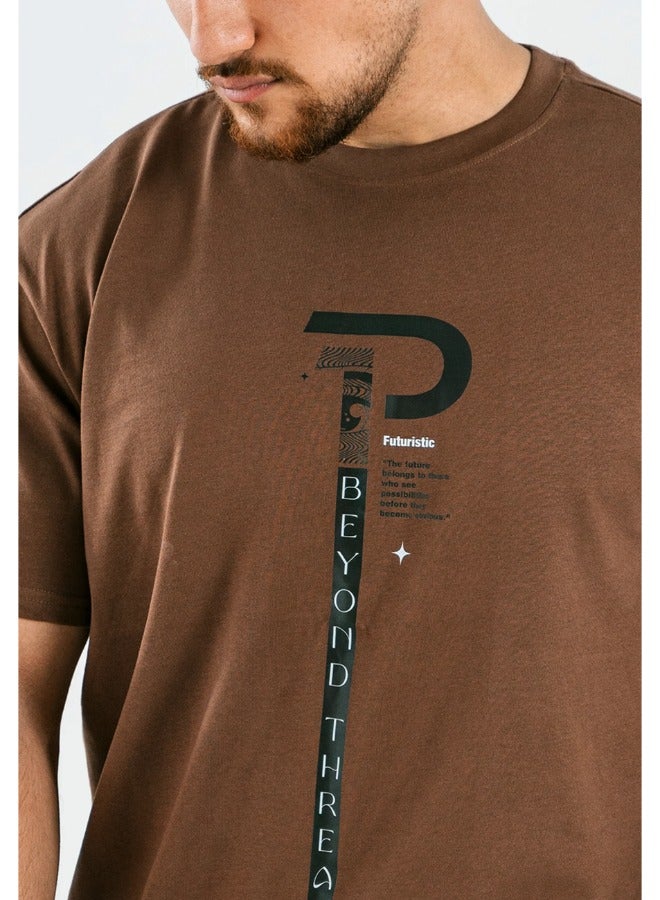 Primina Oversized Men T-Shirt -Futuristic - Image 3