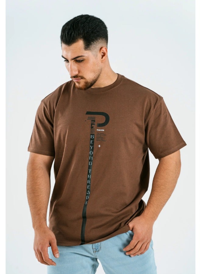 Primina Oversized Men T-Shirt -Futuristic - Image 4