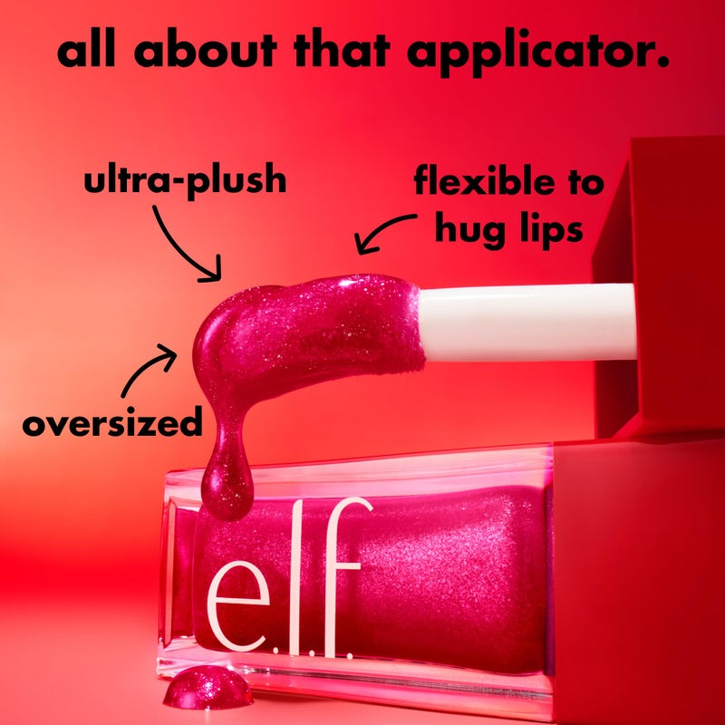elf e.l.f. Jelly Pop Glow Reviver Lip Oil, Limited Edition Nourishing Formula Creates A Sheer, Ultra-Glossy Finish, Non-Sticky Feel, Vegan & Cruelty-Free - Image 3