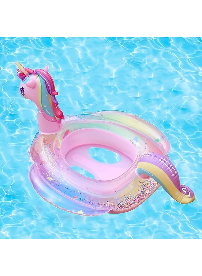 KASTWAVE Baby Swimming Float Swim Ring Cute Floaties With Seat And Handle Pool Floats Toys - Image 1
