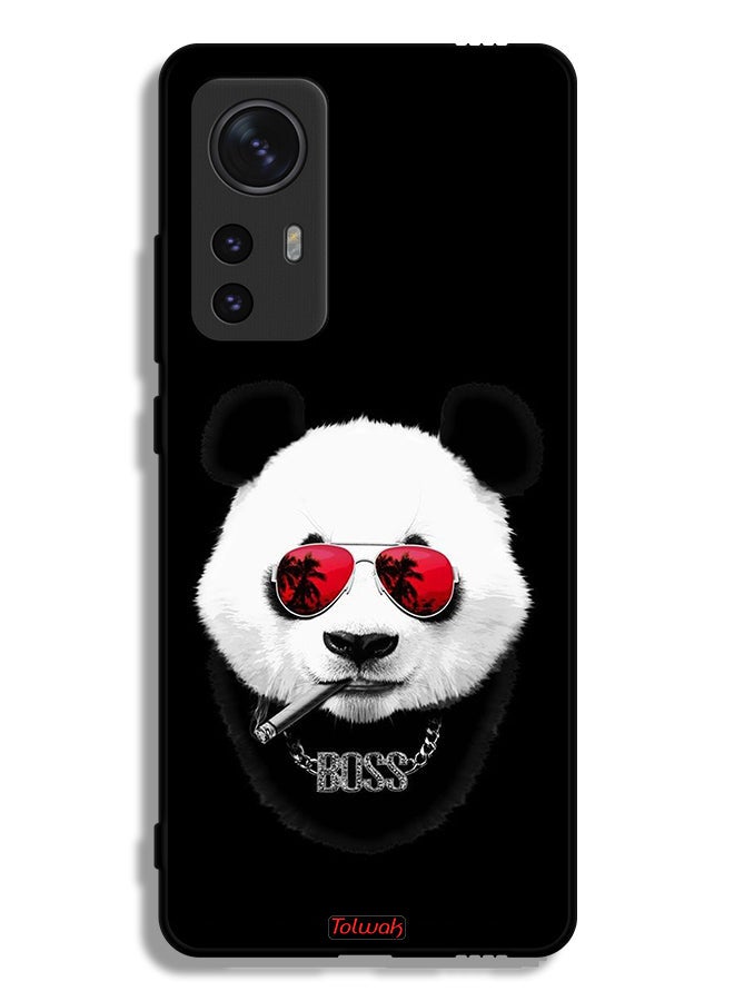 Tolwak Xiaomi 12X Protective Case Cover Boss Panda - Image 2