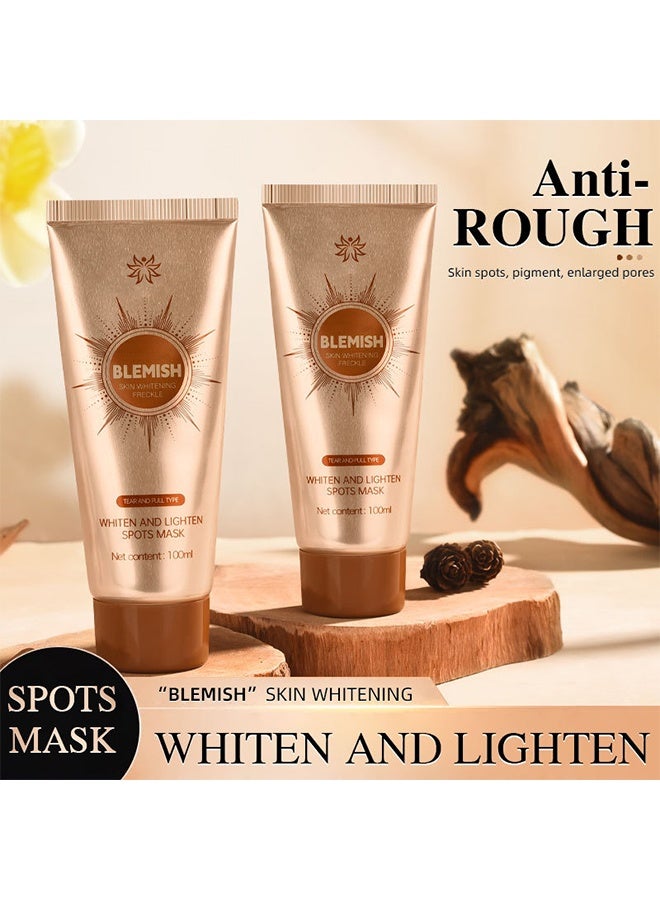 اوكيل قناع تبييض وتفتيح البقع ، قناع تقشير الوجه للبقع العشبية ، قناع تقشير البقع العشبية ، قناع مضاد للشيخوخة مضاد للتجاعيد ، التغذية العميقة وشد المسام ، مناسب لجميع أنواع البشرة - Image 2