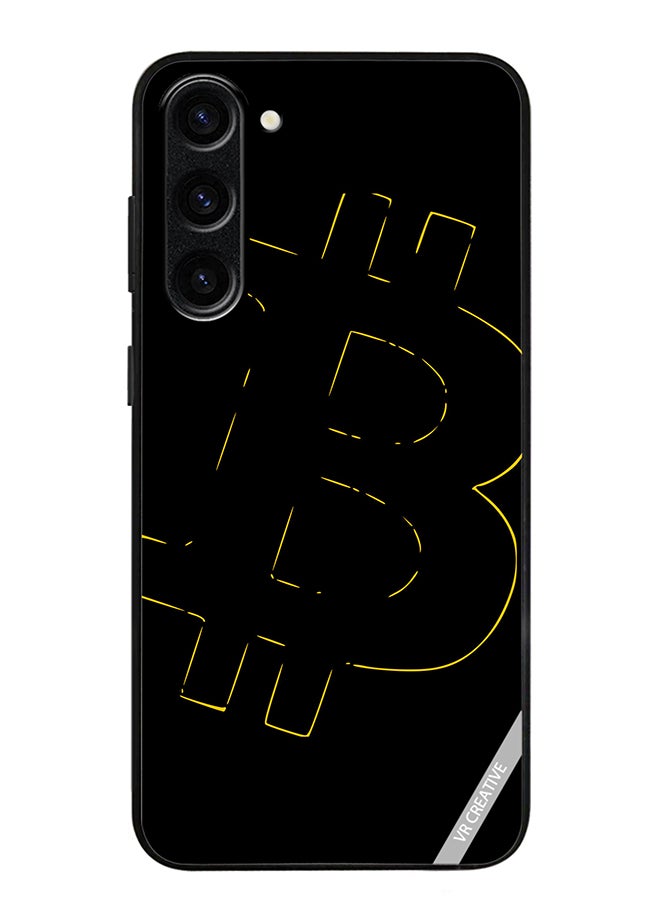 Protective Case Cover For Samsung Galaxy S23 FE Bitcoin Design Multicolour