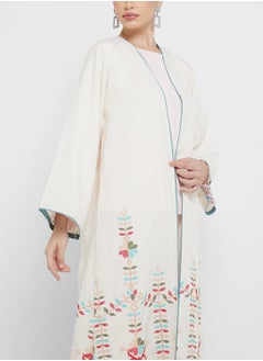 hayas closet V-Neck Abaya  - Image 3