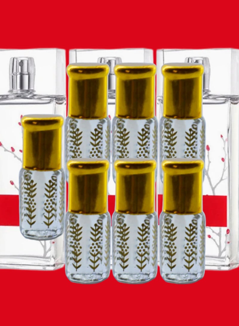 7 Pieces In Red Essential Oil For Women Original Clear 3 Ml