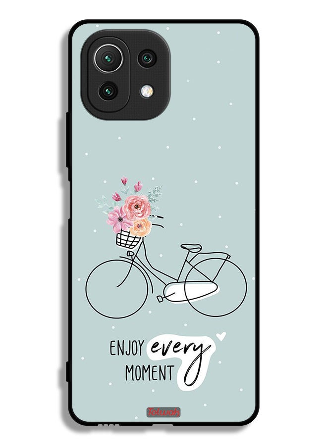 Tolwak Xiaomi Mi 11 Lite Protective Case Cover Enjoy Every Moment - Image 2