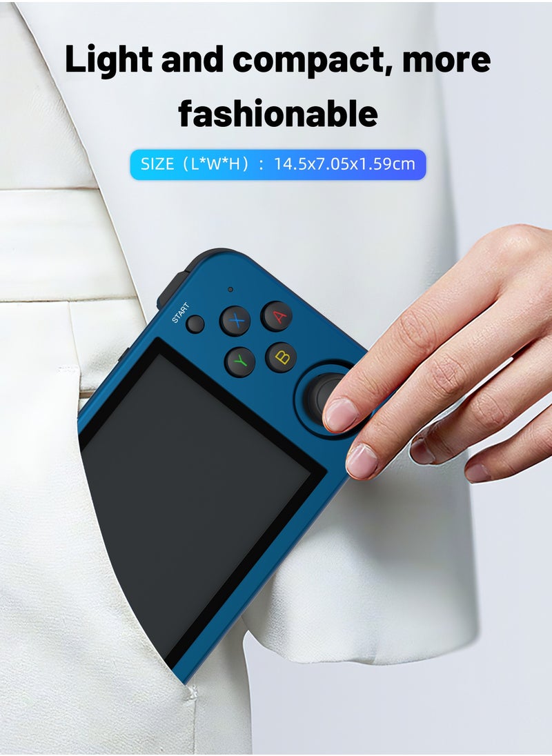 ANBERNIC  - Anbernic RG353M Handheld Game Console Aluminum Alloy Metal Dual OS Android 11 Linux System 5G WiFi 4.2 Bluetooth HDMI Touch Screen【Purple-64GB-28 Emulators Over 22,000 Games Pre-installed】 - Image 1